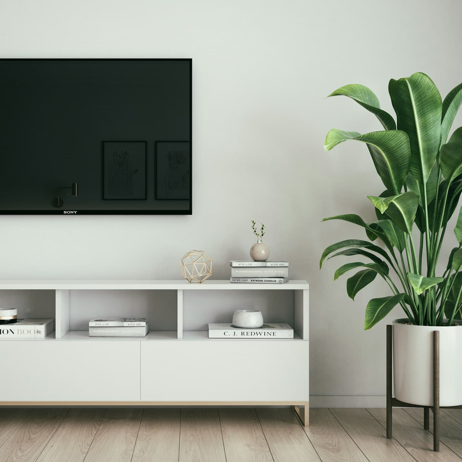 Kệ tivi treo tường Lơ Lửng